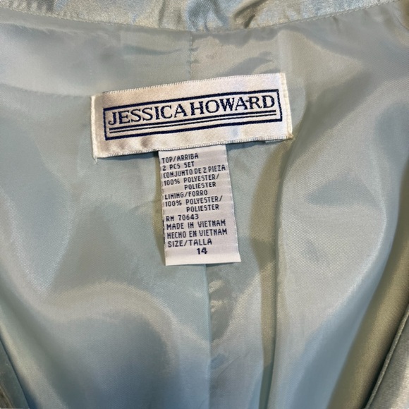 Jessica Howard NWT - Women’s 2pc Skirt/Blazer Set Beaded/Embroidered Sz. 14 - Picture 3 of 8